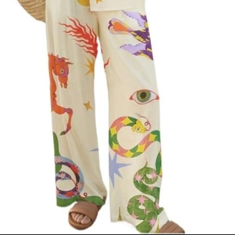 Colorful Graphic Two-Piece Set - Picture 3 of 6